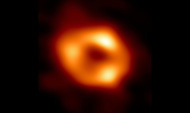 Astronomers reveal first image of black hole at Milky Way's centre