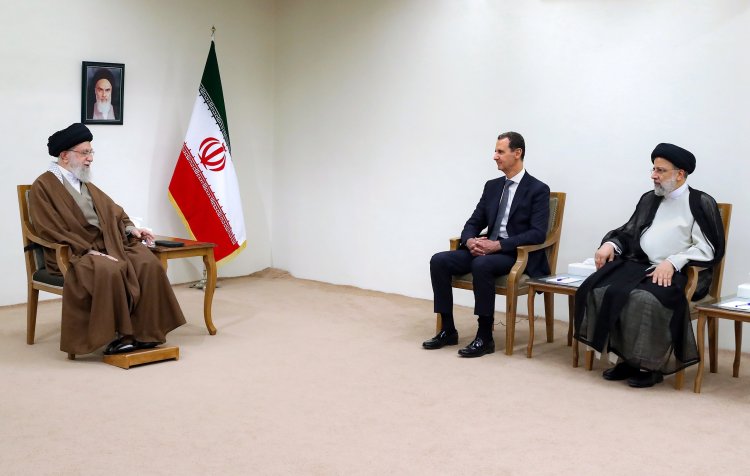 Syria's Assad meets Iran's supreme leader and president
