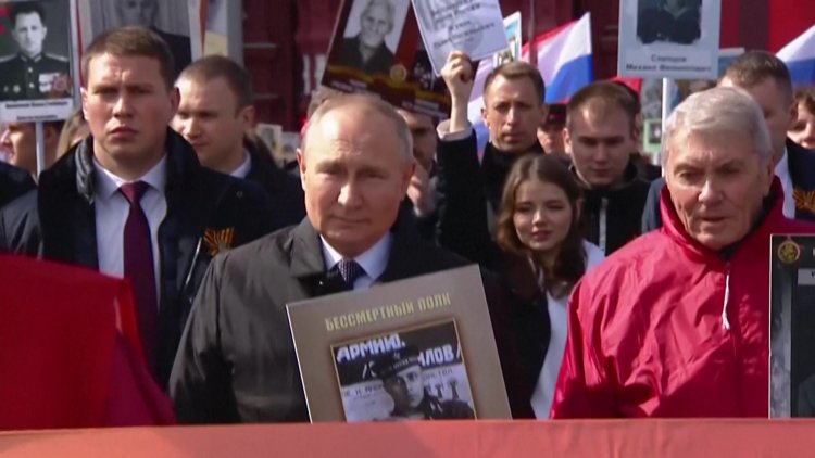 Putin says Russia defending 'Motherland' as Ukraine war rages