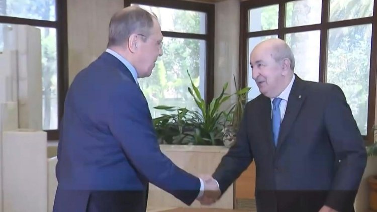 Russia FM visits ally Algeria as EU seeks alternative gas