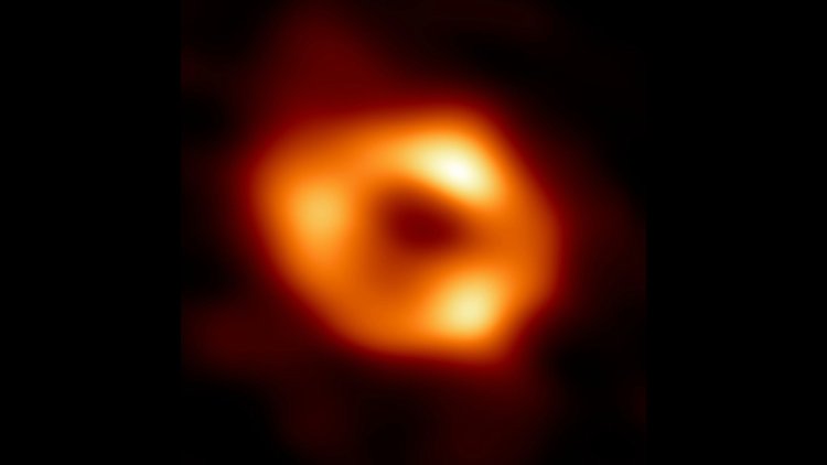 Astronomers reveal first image of black hole at Milky Way's centre