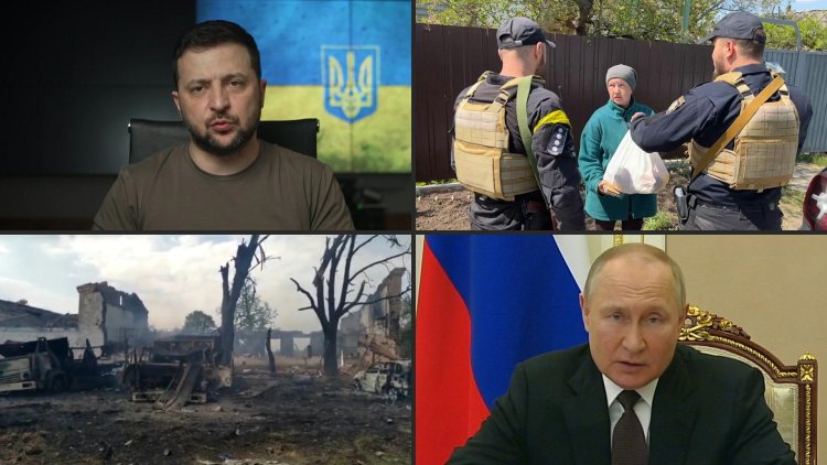 The Russia-Ukraine war continues