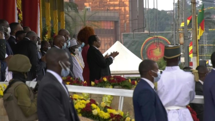 President Paul Biya presides over the 50th anniversary of Cameroon's unity