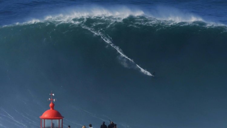 German Sebastian Steudtner new record holder for biggest wave surfed