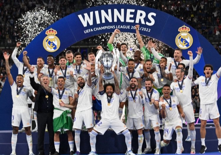 Vinicius strikes as Real Madrid beat Liverpool in Champions League final