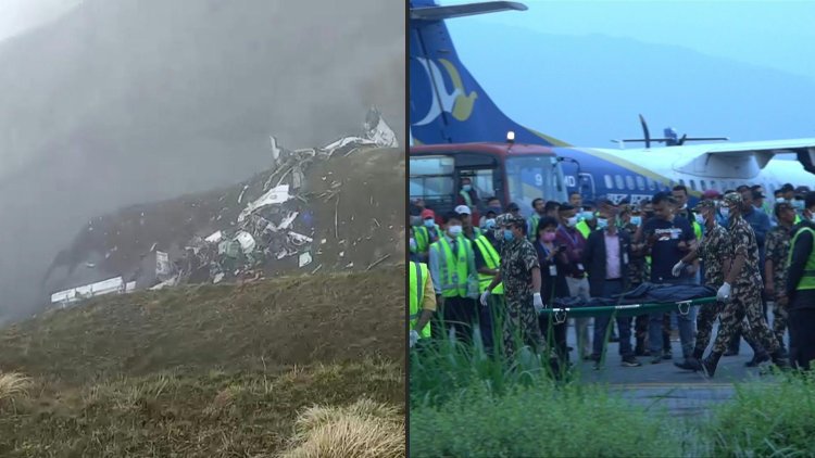 Bodies pulled from wreckage of Nepal plane