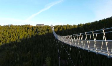 World's longest suspension footbridge