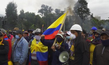 Ecuador president accuses Indigenous protesters of seeking coup