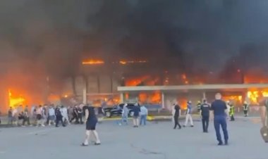 At least 13 killed in missile strike on crowded Ukraine mall