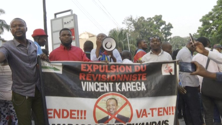 Anti-Rwanda protests hit DR Congo cities