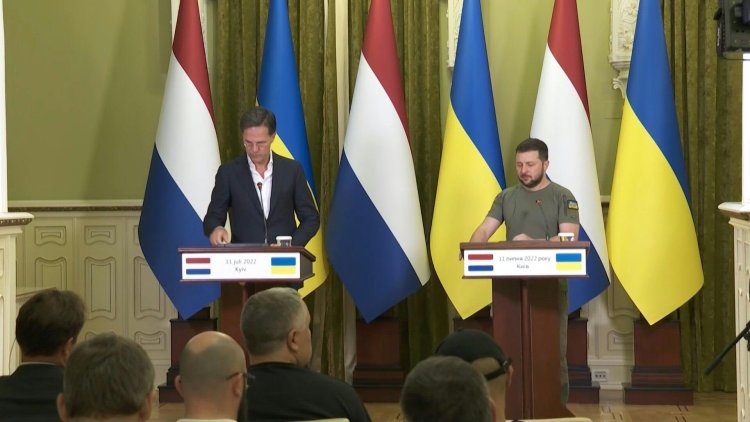 War 'may last longer' than hoped: Dutch PM in Kyiv