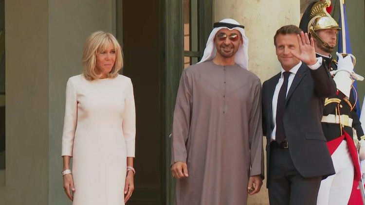 UAE inks energy deal with France as Macron hosts MBZ