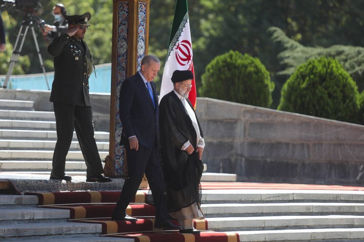 Erdogan in Tehran for summit with Iranian, Russian presidents
