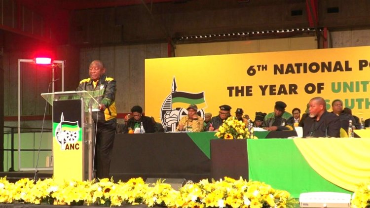 South Africa's ANC at its 'weakest', says Ramaphosa
