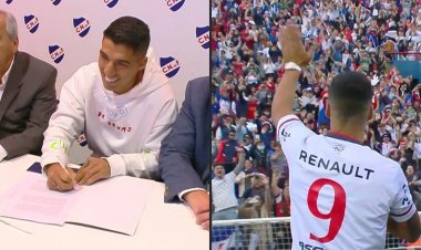 Thousands greet Suarez on return to Uruguay's Nacional