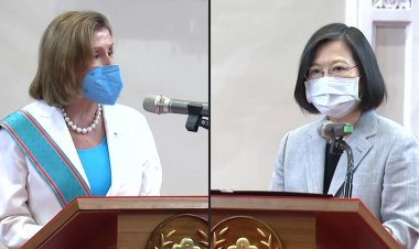 Nancy Pelosi arrived in Taiwan