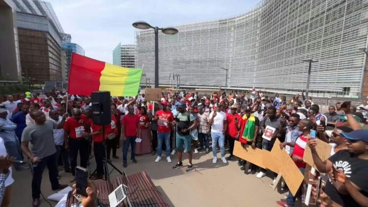 Guinea protest in Brussels over opposition dissolution