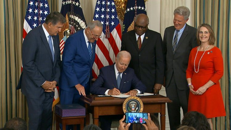 Biden signs major climate change, health care law