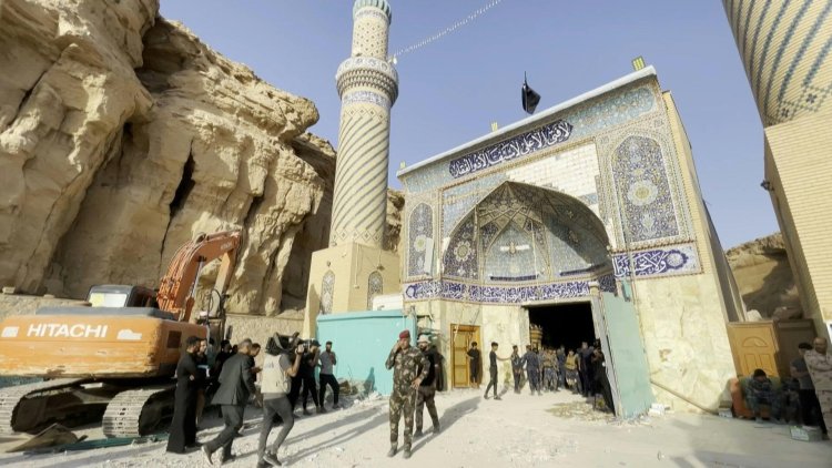 Five killed in landslide at Shiite Shrine in Iraq