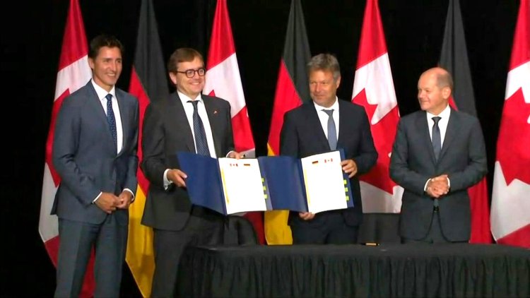 Germany, Canada partner on transatlantic hydrogen trade