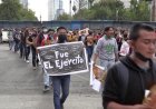 Thousands march to demand justice for Mexico's missing students
