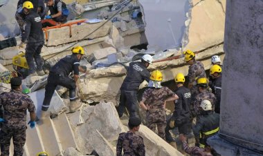 Two dead, 14 injured in Jordan building collapse