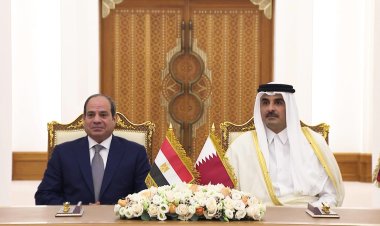 Qatar, Egypt sign memoranda of understanding as Sisi visits