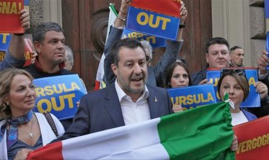Italy's Salvini rails against EU chief 'threats'