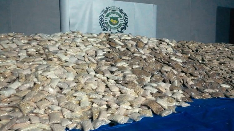 Saudi seizes 47 million amphetamine pills in record haul