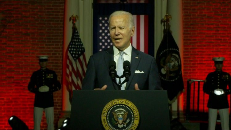 Biden slams Trump 'extremist' assault on democracy