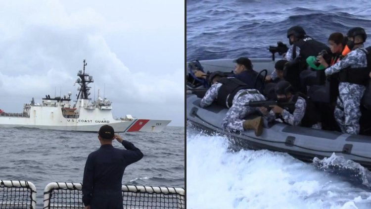 US, Philippines coast guards hold joint exercises