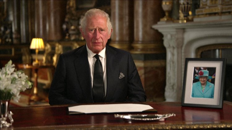 King Charles III vows 'lifelong service' as crowds mourn queen