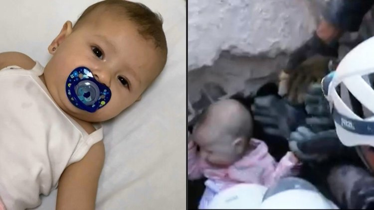 'Miracle' in Jordan as baby pulled alive from collapsed building