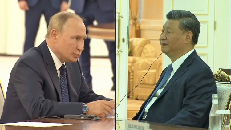 Putin, Xi hail 'great power' ties at talks defying West