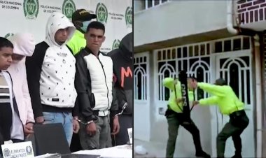 Colombia police arrests 19 alleged members of Venezuelan gang