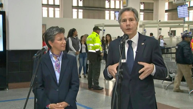 Blinken praises Colombia's migrant reception policies