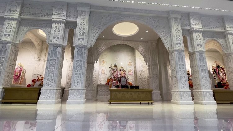 Ornate Hindu temple opens doors in Islamic UAE