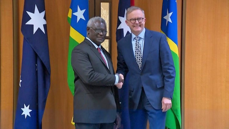 Australia and Solomon Islands discuss 'mutual security'