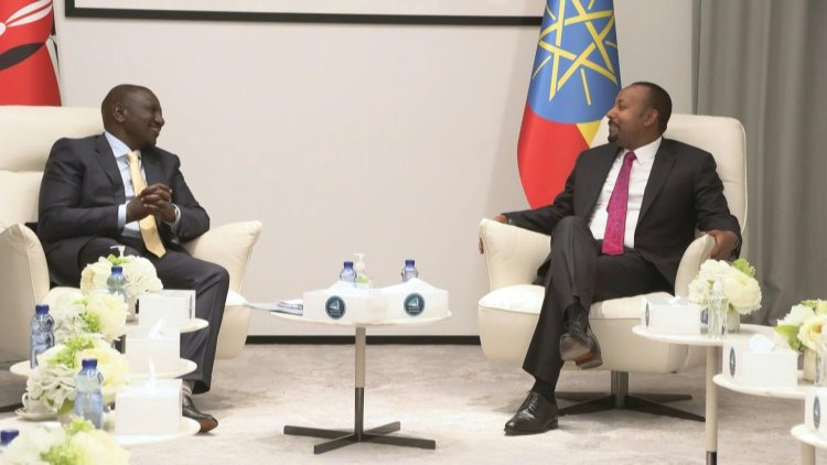 Kenya’s President Ruto visits Ethiopia for bilateral meeting