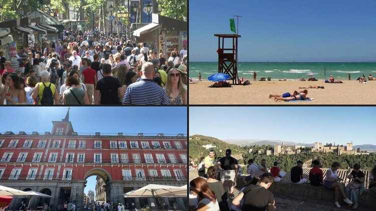Spain summer tourism arrivals still below pre-pandemic level