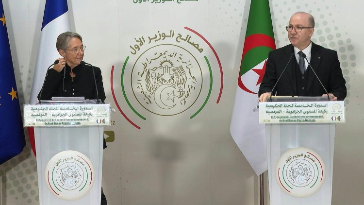 French PM leads delegation to Algeria as tensions ease