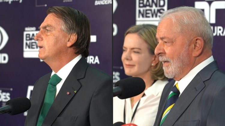 Brazil's Bolsonaro, Lula in first head-to-head debate