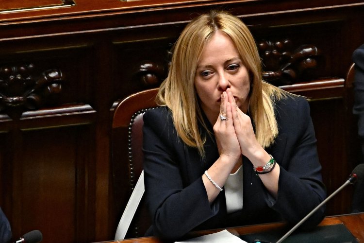 Meloni seeks to reassure in first speech as Italy PM