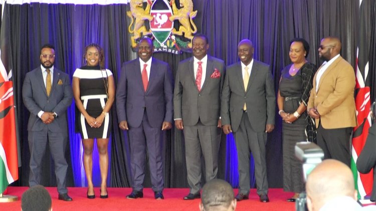 Kenya's new cabinet sworn in two months after vote