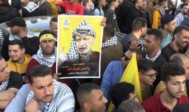 Palestinians mark 18th anniversary of late leader Arafat's death