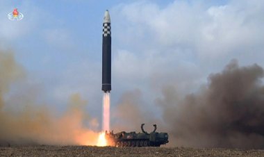 Kim oversees North Korean ICBM launch