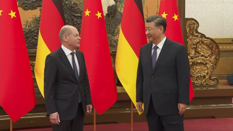 Germany's Scholz seeks closer ties in China visit