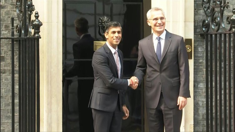 British PM met NATO Secretary General to Downing Street