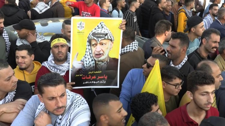 Palestinians mark 18th anniversary of late leader Arafat's death