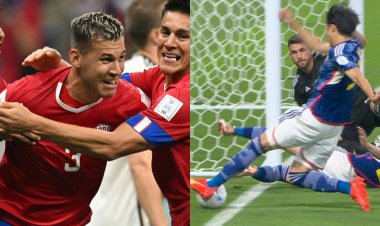 Japan stun Spain but both reach World Cup last 16